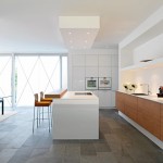 tu bep go cong nghiep 7 150x150 Tủ bếp hiện đại gỗ MDF Laminate Úc chữ L có đảo   CAHDT06