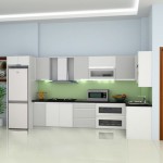 tu bep nhua 1 150x150 Tủ bếp nhôm cao cấp thời trang dạng chữ I   CTAT02